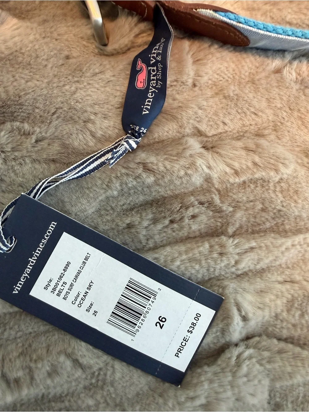 New Vineyard Vines Boy’s SZ 26 Belt